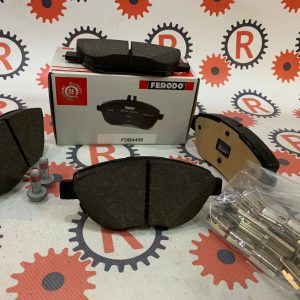 Kit pastiglie freno anteriori marca Ferodo Fiat 500L FDB4458 oem 77366534