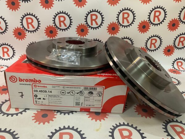 Coppia dischi freno anteriori marca Brembo Fiat-Lancia 09.4939.114