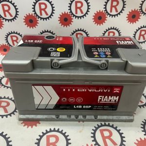 Batteria auto Fiamm titanium L4B 85ah 730 spunto polo positivo dx garanzia 2anni