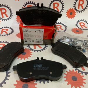 Kit pastiglie freno anteriori marca Trw Mercedes classe C (w204) GDB1736