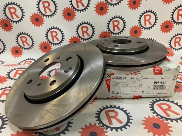 Coppia dischi freno anteriori marca Ferodo Citroen c1 Peugeot 107-108 Toyota aygo DDF1527