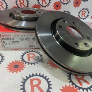 Coppia dischi freno anteriori marca Brembo Citroen Opel Peugeot 09.8695.14