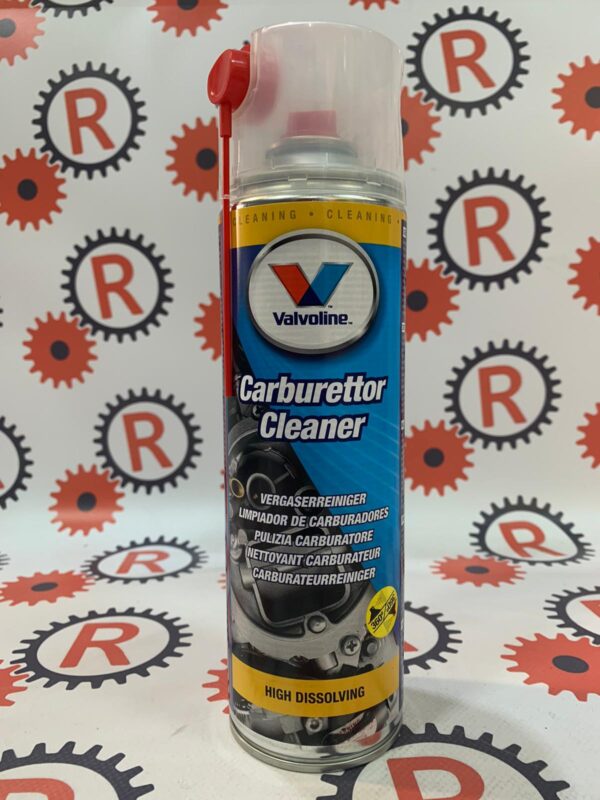 Detergente spray per carburatori marca Valvoline carburettor cleaner