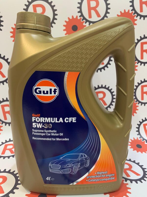 olio motore gulf  formula cfe 5w30 lt4