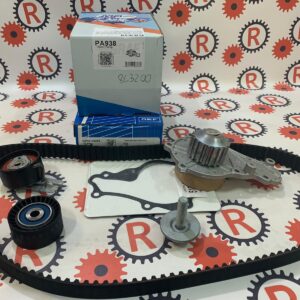 Kit distribuzione completa di pompa acqua Skf+Graf cinchia 137 denti Peugeot Citroen 1.6hdi Ford 1.6tdci vkma03259-Pa938