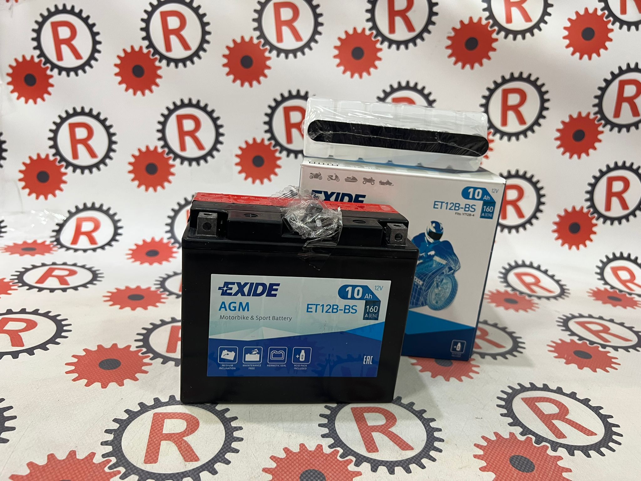 Batteria moto Exide ET12B-BS 10ah YT12B-BS – Russo Autoricambi