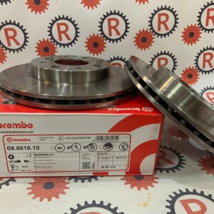 Coppia dischi freno anteriori marca Brembo Fiat 500(312)-Panda(169) 09.8616.10