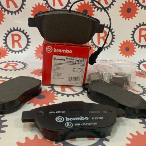 Kit pastiglie freno anteriori marca Brembo Fiat-Lancia P23087