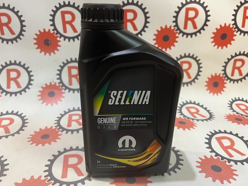 Olio motore selenia WR Forward 0w20 acea c5 Fiat 9555535-dsx