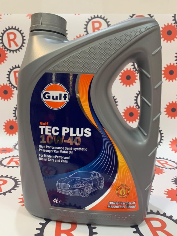 olio motore gulf tec plus 10w40 lt4