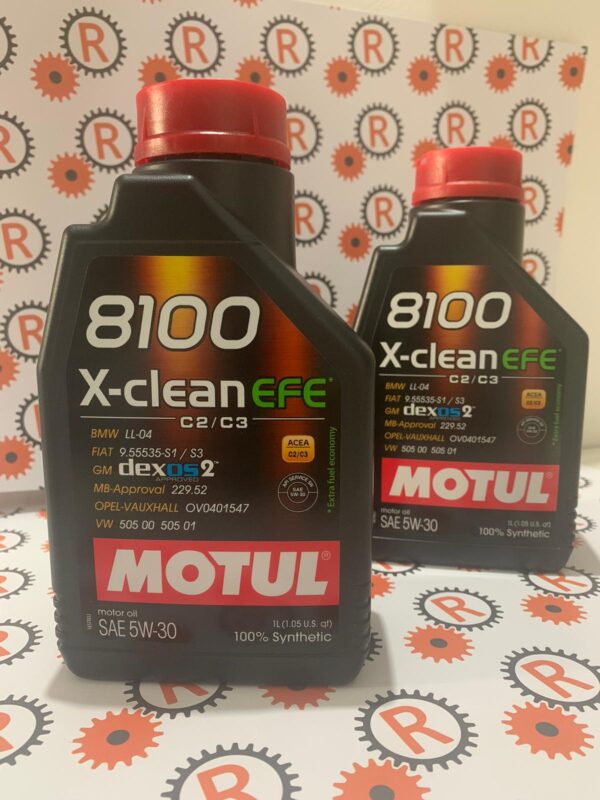 olio motore motul 8100x-clean efe 5w30 lt1