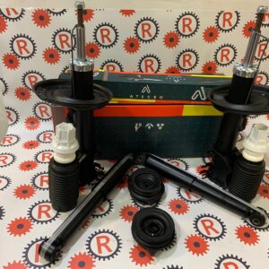 Kit ammortizzatori atecso +supporti e tamponi fiat 500(312)