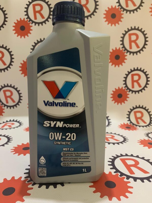 Olio motore valvoline syn power 0w20 mst c5 lt1